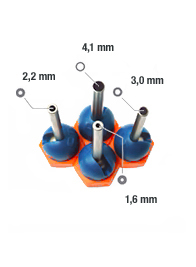 4 Düsendurchmesser