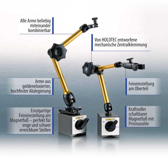 HOLDTEC Modulare Gelenk-Stative